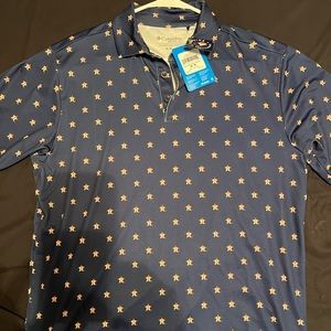 Columbia Houston Astros Golf Polo